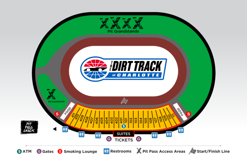 Seating Charts Fan Info Charlotte Motor Speedway