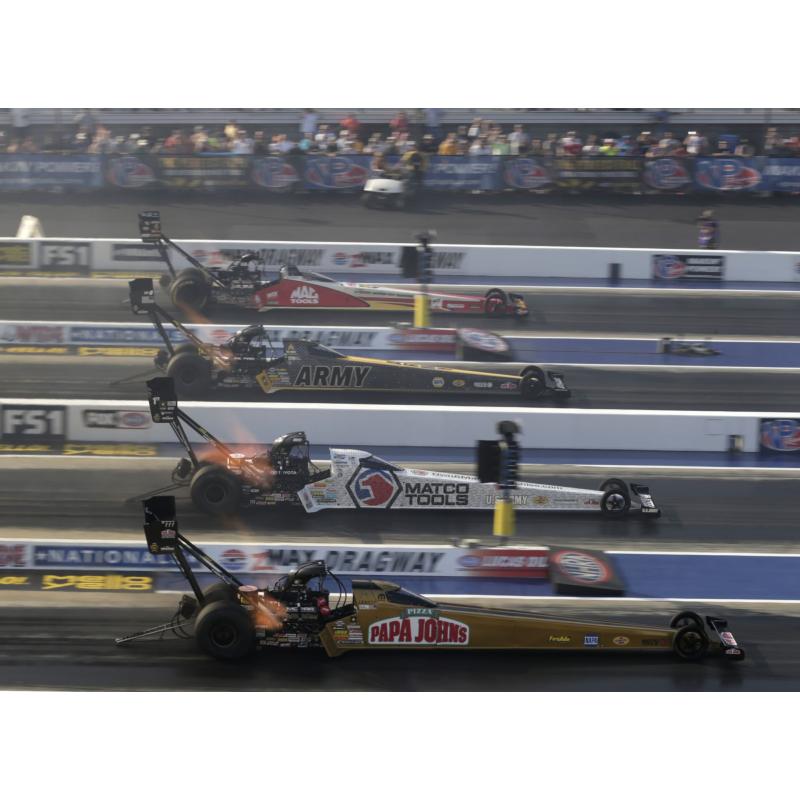 The NGK Spark Plugs NHRA Four-Wide Nationals returns for its ninth running at zMAX Dragway this weekend. 