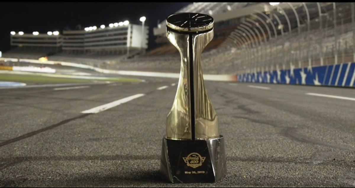 To The Winner Go The Spoils Coca Cola 600 Race Winner Receives 