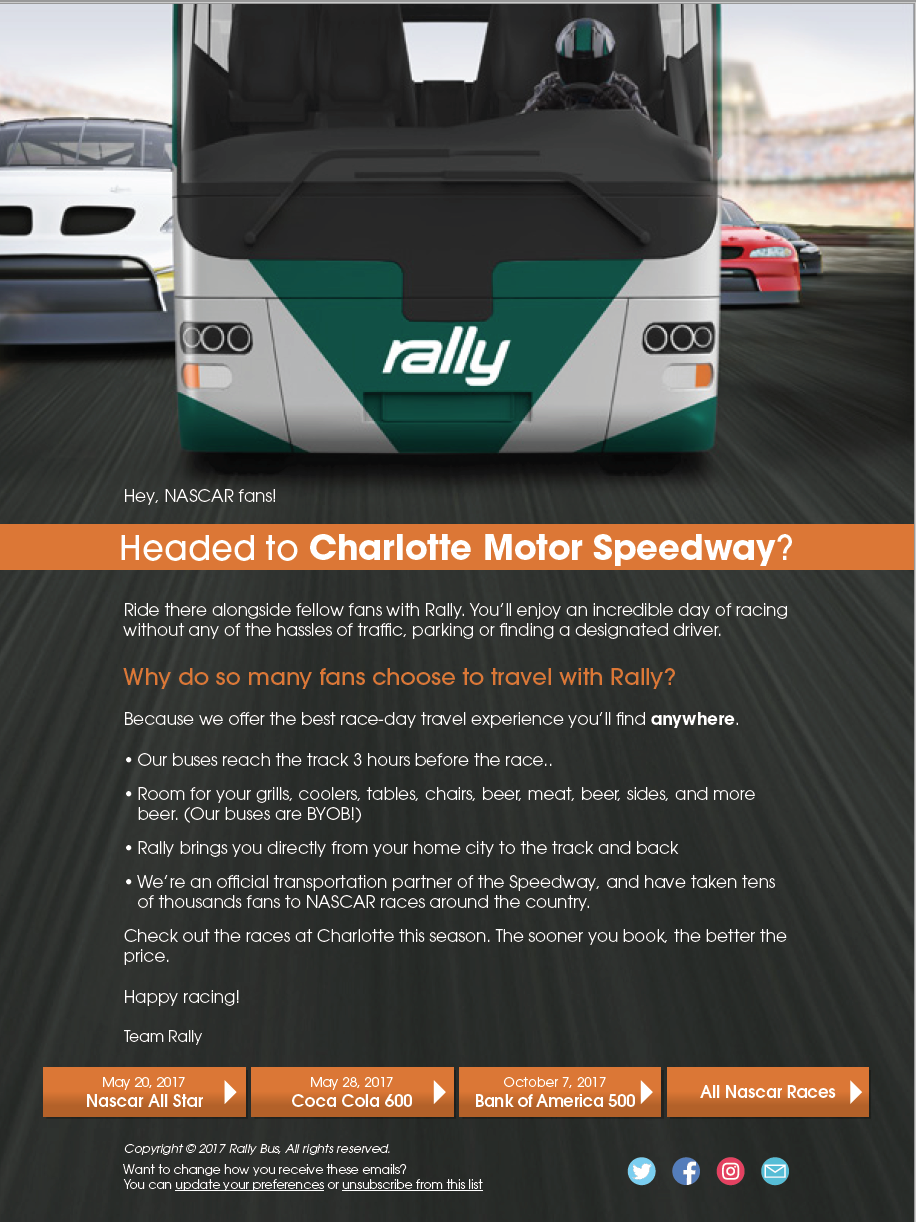 Fan Tips Fan Info Charlotte Motor Speedway