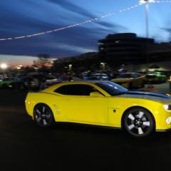 Cars began rolling in even before the sun for the inaugural Cars and Coffee Concord at Charlotte Motor Speedway.