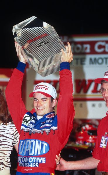 winners circle jeff gordon