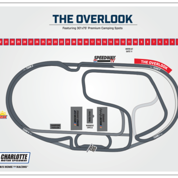 Overlook Camping Map
