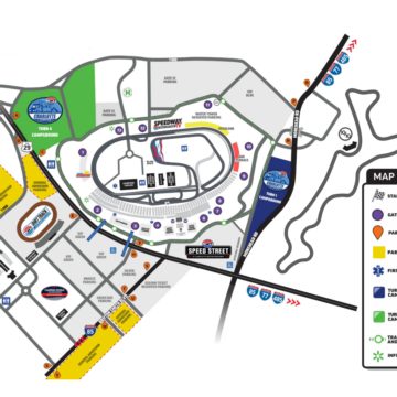 2026 General Admission Parking Map