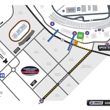 2026 Gold Lot Parking Map