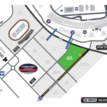 2026 Silver Lot Parking Map