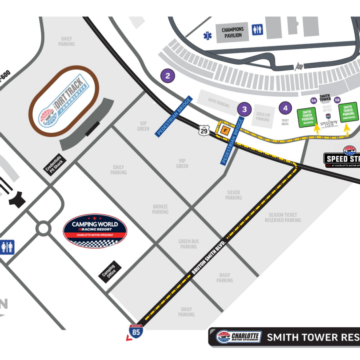 2026 Smith Tower Reserved Parking Map