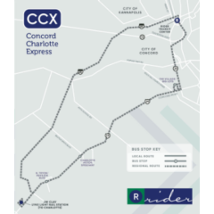 CCX Route Map