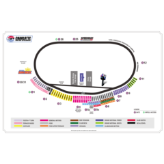 3d Seating Chart Charlotte Motor Speedway