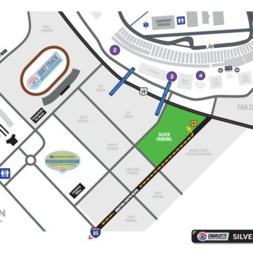 2024 Silver Lot Parking Map