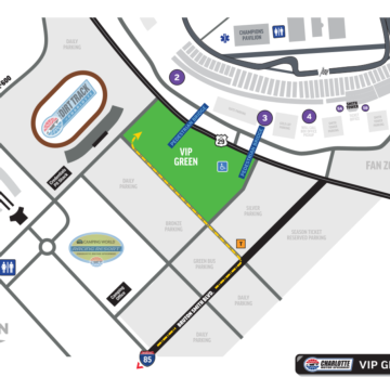 2024 VIP Green Parking Map