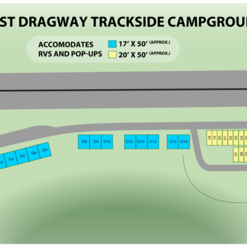 East Dragway Campground Map (WoO)
