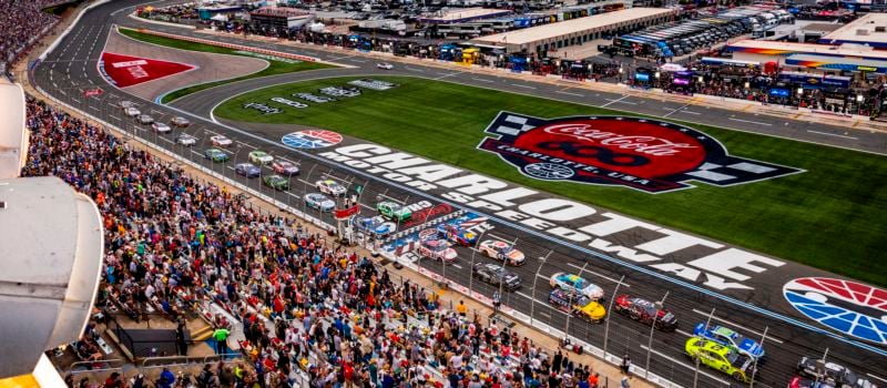 For the fourth consecutive year, reserved grandstand seating is officially sold out for Sunday’s Coca-Cola 600 at Charlotte Motor Speedway. 