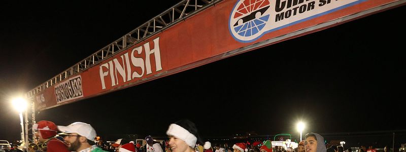 Get your festive costumes ready and your running shoes on! The Egg Nog Jog 5K returns, Saturday, Nov. 21, to kick off Speedway Christmas at Charlotte Motor Speedway.