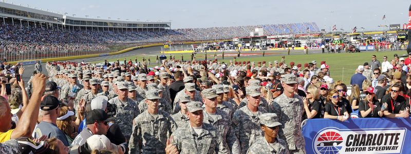 Charlotte Motor Speedway and its corporate partners are bringing troops to the May 29 Coca-Cola 600 through its Patriot Partners program.