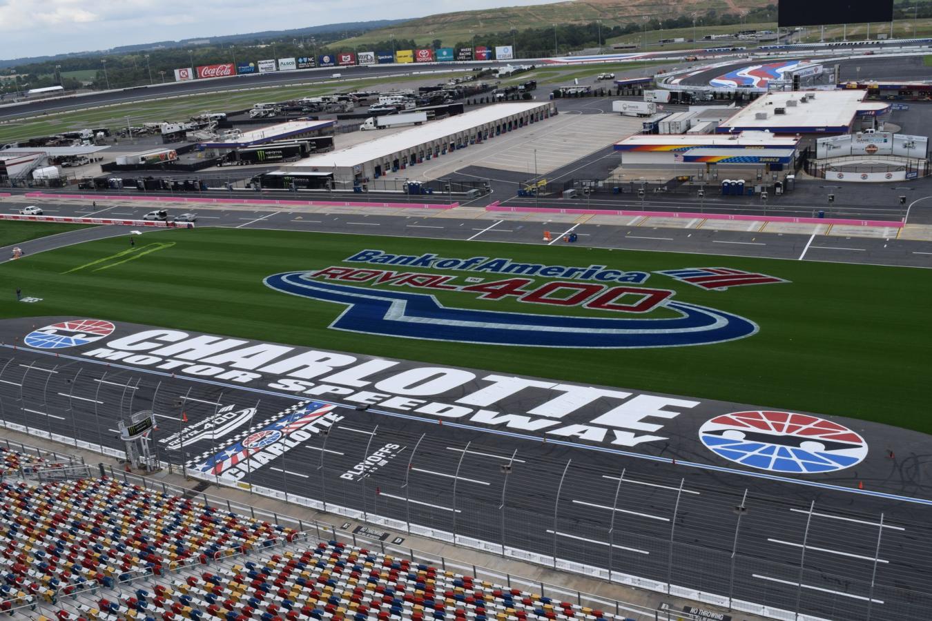 Spectacular New Look Awaits Fans at Bank of America ROVAL™ 400 News Media Charlotte Motor Speedway