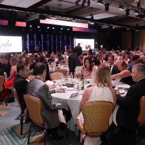Attendees enjoy the festivities during Wednesday’s 39th Speedway Children’s Charities Gala presented by Sonic Automotive and EchoPark at The Ritz-Carlton in Charlotte, North Carolina.