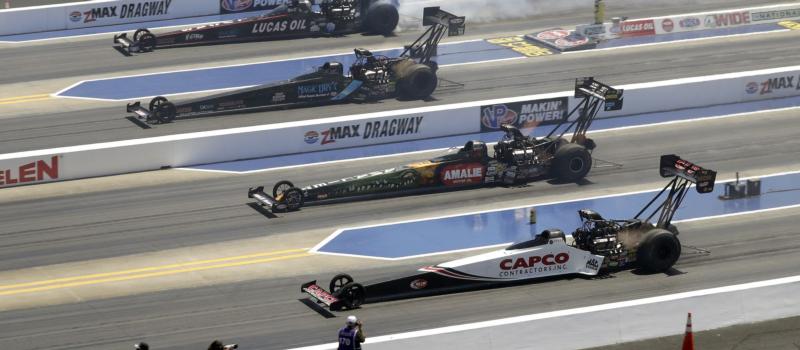 Top Fuel driver Steve Torrence has been unstoppable recently at zMAX Dragway, winning five of the last six events. Can he keep his hot streak alive at this weekend's NGK NTK NHRA Four-Wide Nationals? 
