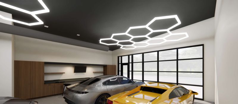 With an atmosphere created to celebrate a high-performance automotive lifestyle, the members’ garage will include secure gated access, climate-controlled storage, luxury lounge areas for meetings or relaxation, a cigar lounge, bourbon bar, and a putting course. 