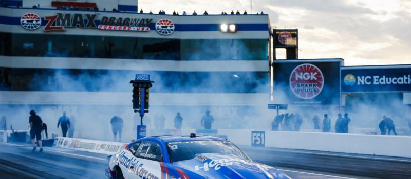 Current NHRA Pro Stock points leader Greg Anderson will look to make a statement when Pro Stock returns to competition at the DEWALT NHRA Carolina Nationals at zMAX Dragway, Sept. 17-19.