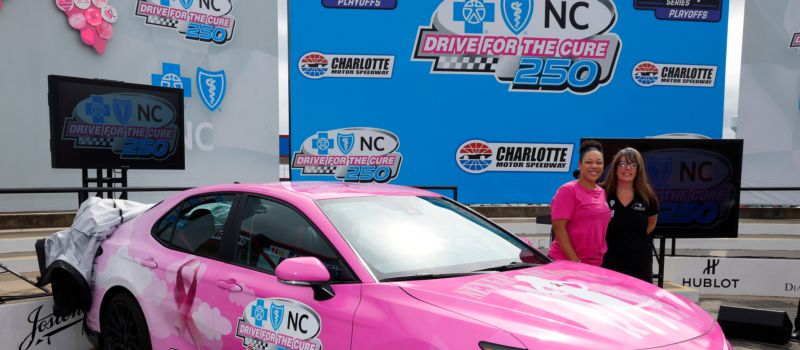 Fans will have the opportunity to vote on their favorite of two pace car designs, with the winning design being used to pace the field before the Drive for the Cure 250 presented by Blue Cross NC.
