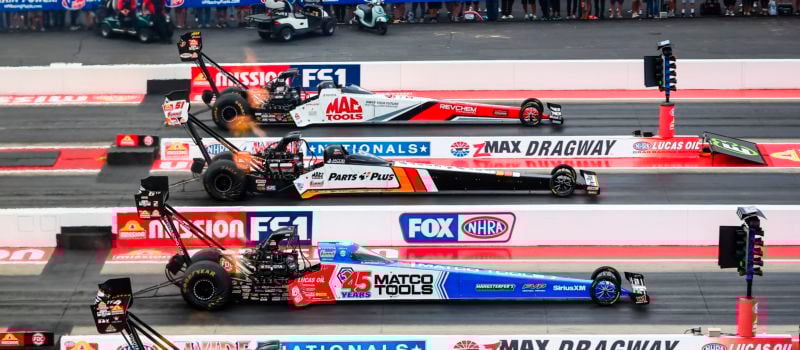 In recognition of its 1,000th Top Fuel event, this year’s NHRA 4-Wide Nationals is set to include landmark moments like a special celebration of notable Top Fuel winners, legends in attendance and a weekend filled with nitro racing. 