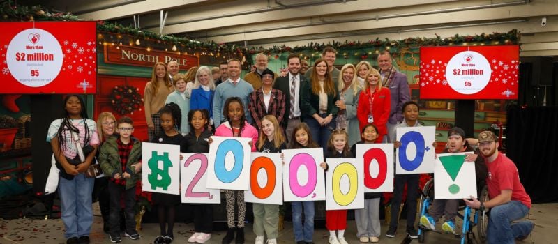 Surrounded by Board of Trustees and nonprofit leaders, Speedway Children’s Charities celebrated a landmark year at Tuesday’s Night of Joy presented by Coca-Cola Consolidated. More than $2 million in grants were awarded in 2025, supporting 95 area charities.