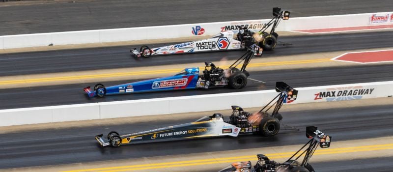 The NHRA 4-Wide Carolina Nationals bring four-wide racing to the Countdown to the Championship at zMAX Dragway Sept. 19–21.