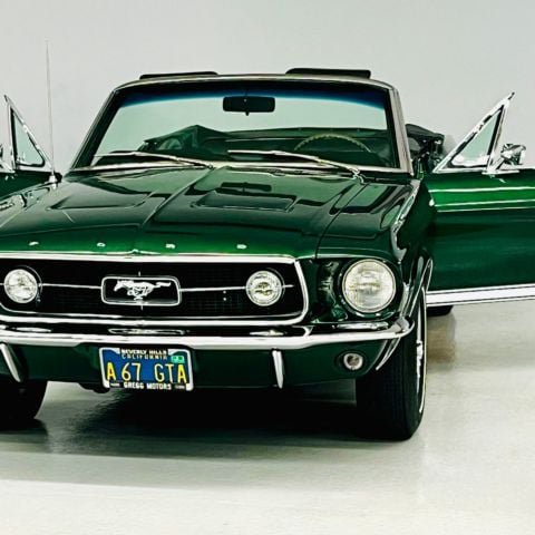 From modern muscle to rare classics like this 1967 Ford Mustang GTA 390 Convertible, hundreds of vehicles representing decades of automotive history will fill the infield at Charlotte Motor Speedway during AutoFair, April 9–11. 