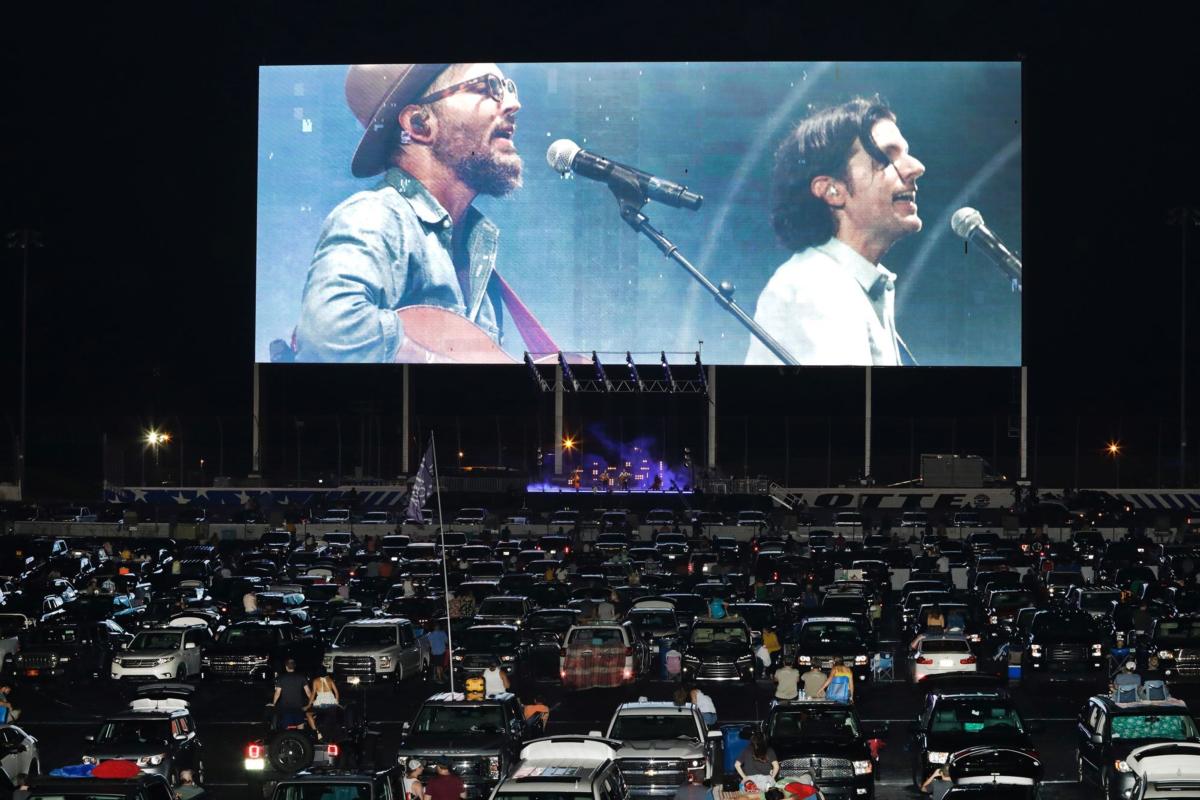 The Avett Brothers Announce Second Live Drive-In Concert News Media Charlotte Motor Speedway