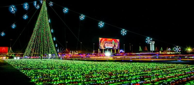 Make unforgettable holiday memories this season at Speedway Christmas with twinkling lights, festive movies, handcrafted vendors and delicious treats nightly through Jan. 4.