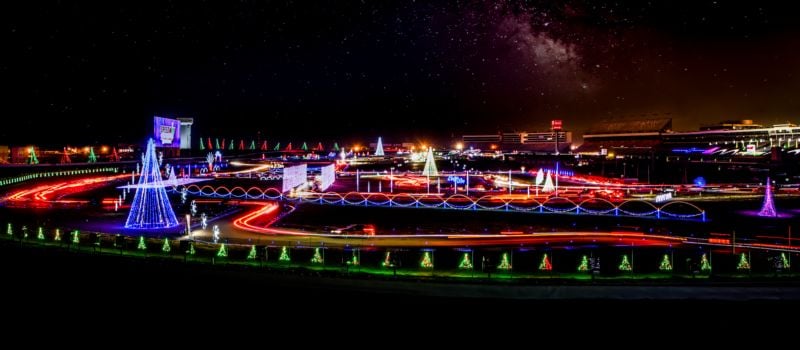 In just three weeks, Charlotte’s favorite holiday tradition returns as Speedway Christmas presented by Atrium Health lights up America’s Home for Racing with dazzling displays and festive family fun.