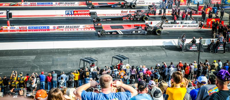 zMAX Dragway is set for a history-making weekend packed with legends, once-in-a-lifetime fan experiences and 44,000-horsepower of four-wide fury this Friday through Sunday. 