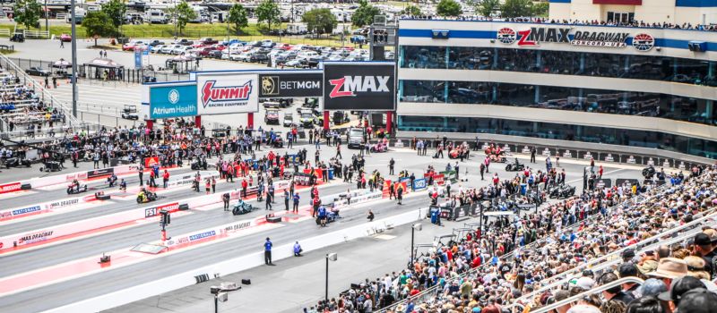A weekend packed with speed, stars and sizzling flavor awaits as the American Rebel Light NHRA 4-Wide Nationals heads to zMAX Dragway this weekend.
