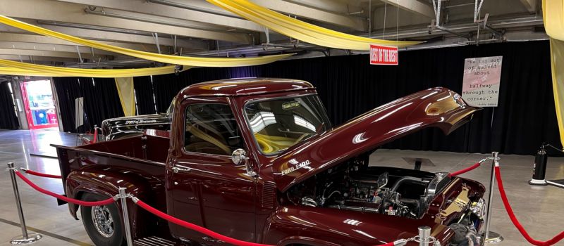 Randy Steele spent 19 years carefully hand crafting his 1954 Ford F-100, which will be on display as part of this weekend's Charlotte AutoFair Best of the Best display in the Showcase Pavilion.