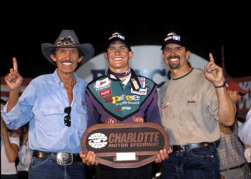 The ARCA Racing Series presented by Menards returns to Charlotte Motor Speedway next May. Racing stars like Adam Petty, pictured in 1998 with grandfather, Richard (left) and father, Kyle, scored victories in ARCA races at Charlotte.