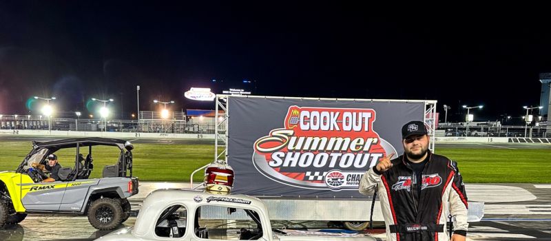 Alex McCollum claimed his second victory of the season in Round 7 of the Cook Out Summer Shootout.