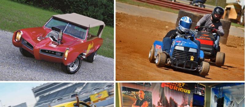 From cars made famous on the silver screen to lawnmower racing and high-octane thrill rides, this weekend's Charlotte AutoFair offers a little something for everyone.