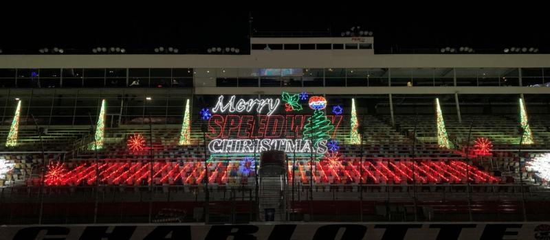 Speedway Christmas returns Saturday with more than 4 million lights strung along a four-mile drive-thru course that winds throughout the iconic speedway.