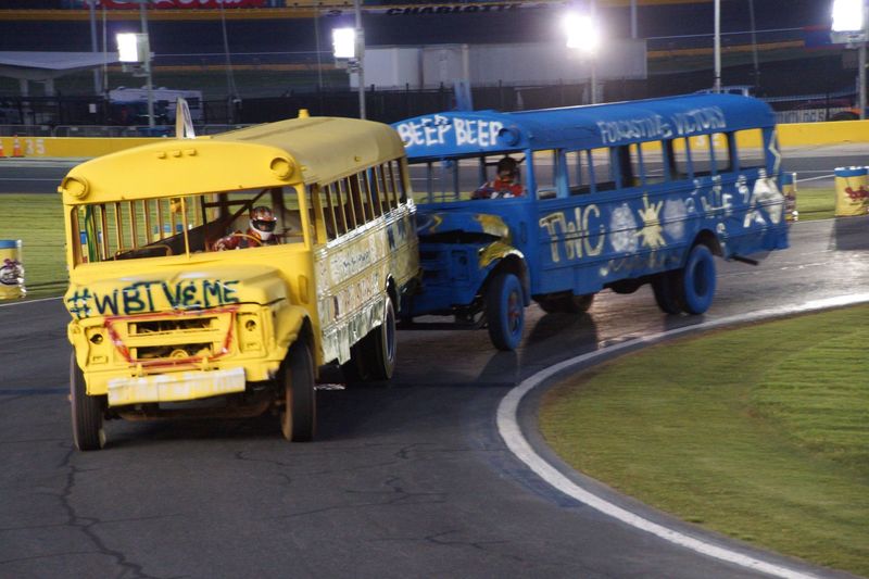 Charlotte Motor Speedway kicks off the Bojangles' Summer Shootout with wrecker racing in addition to Legend Cars and Bandoleros next Monday. On Tuesday, area principals take the stage for school bus racing.