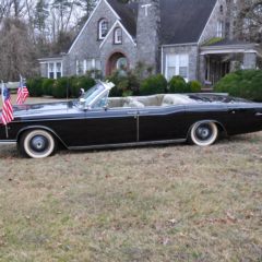 This 1969 Lincoln Continental convertible is the only one of its kind, as documented by Ford. It was Richard Nixon's Presidential Limousine and was used by Apollo 8, 11 and 13 astronauts in parades as well as by Baseball Hall of Fame inductee Hank Aaron for his retirement parade.