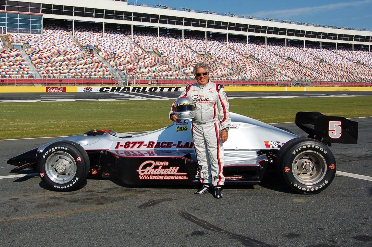 Racing legend Mario Andretti.