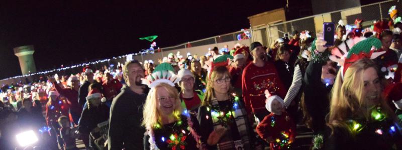 Registration for the 2018 Egg Nog Jog 5K run at Charlotte Motor Speedway is now open.