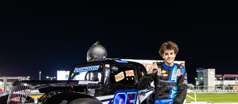 Lightning-fast London McKenzie earned his second Dilling Heating, Cooling, Plumbing & Electrical Pro division victory of the season in Round 5 at Cook Out Summer Shootout. 