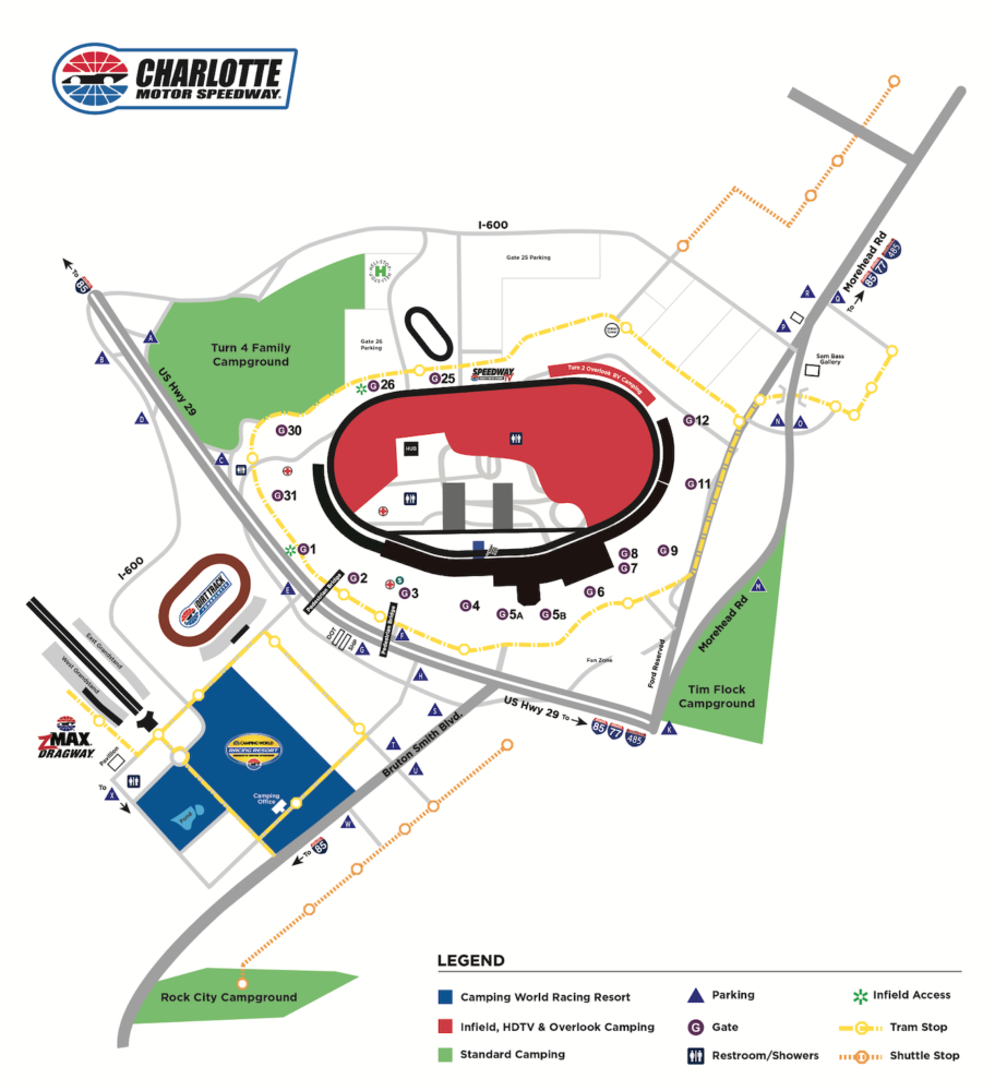 Lowes Speedway Seating Chart