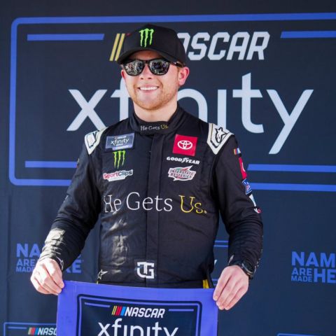Ty Gibbs will start Saturday's BetMGM 300 from the pole.