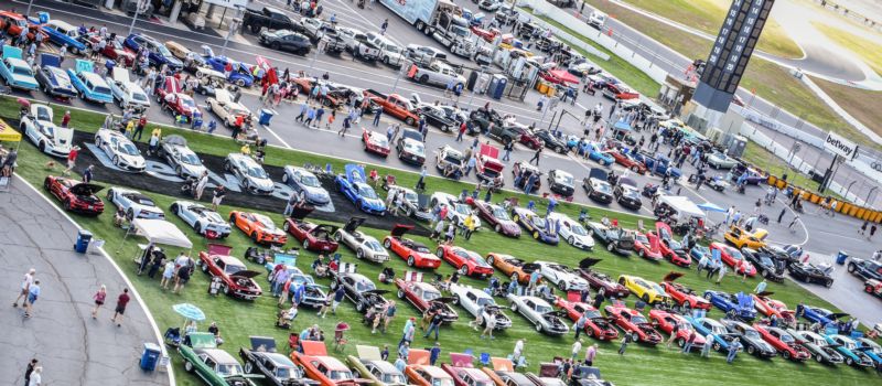 More than 1,500 collectible vehicles of all make and models will ring the 1.5-mile superspeedway throughout the three-day show, but that is not the only excitement for fans at this year's Charlotte Fall AutoFair.