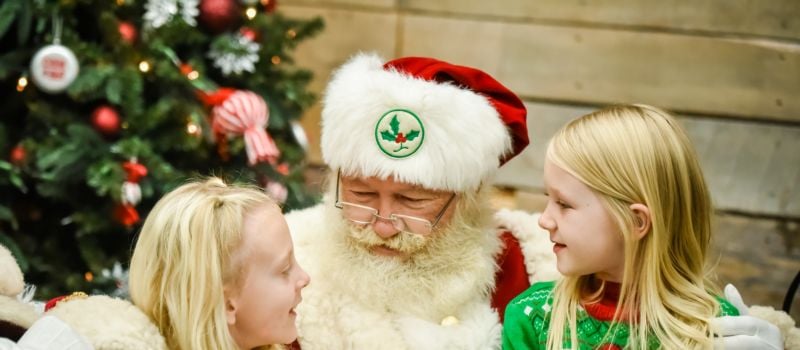 Signing Santa makes a special stop at Speedway Christmas offering families a heartwarming, inclusive holiday experience through American Sign Language.