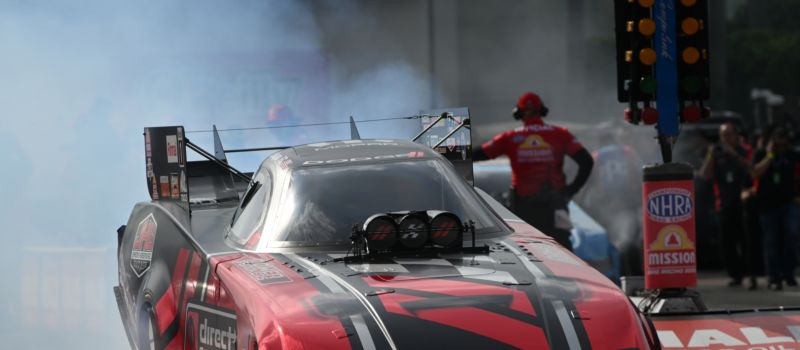 Matt Hagan, a three-time winner at zMAX Dragway and the defending NHRA Funny Car champion, will look to notch his first victory of the season at the NHRA 4-Wide Nationals this Friday-Sunday.