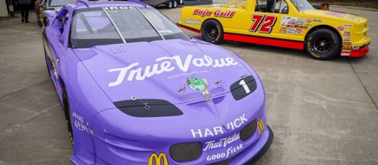 A four-pack of cars representing Kevin Harvick’s legendary racing career will be on display in the Fan Zone at Charlotte Motor Speedway on Sunday ahead of the 60-time Cup Series winner’s final start at America’s Home for Racing.